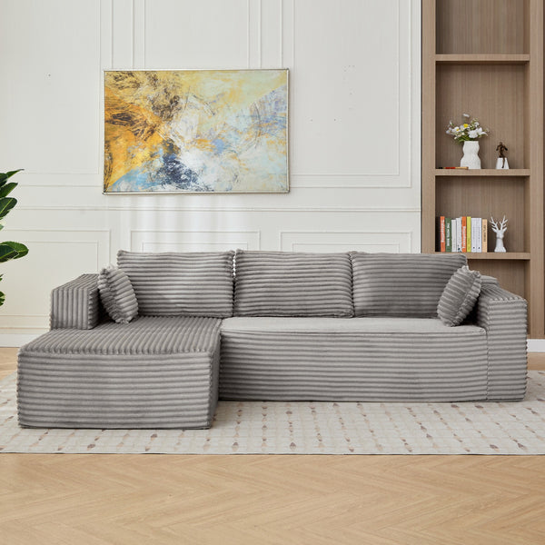 The Grey Boneless Sofa