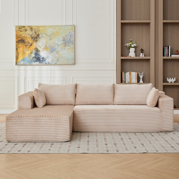 The Beige Boneless Sofa